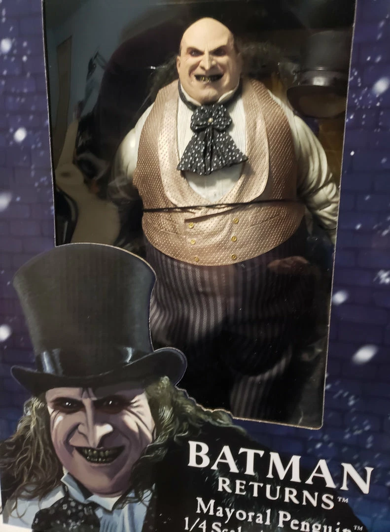 Cheap π Batman Returns β 1/4 Scale Action Figure β Mayoral Penguin (Danny DeVito) By NECA π 17 Batman Returns β 1/4 Scale Action Figure β Mayoral Penguin (Danny DeVito) By NECA