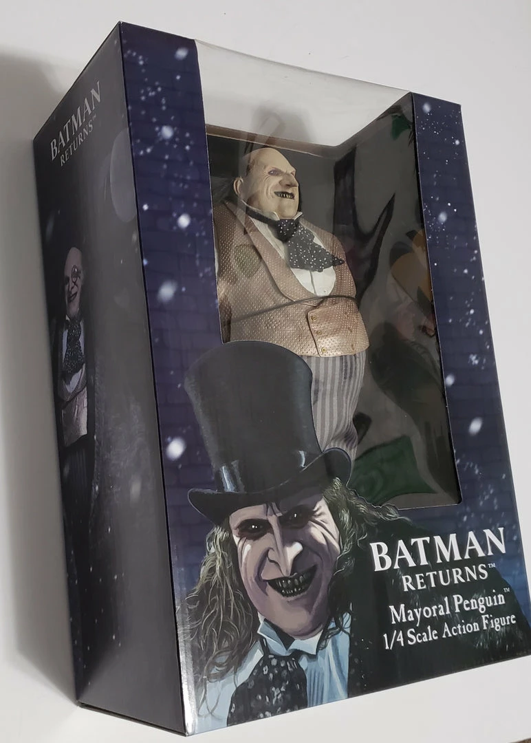 Cheap π Batman Returns β 1/4 Scale Action Figure β Mayoral Penguin (Danny DeVito) By NECA π 18 Batman Returns β 1/4 Scale Action Figure β Mayoral Penguin (Danny DeVito) By NECA