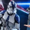 Sixth Scale Collectible Figures 501st Battalion Clone Trooper Sixth Scale Figure By Hot Toys The Clone Wars - Television Masterpiece Series