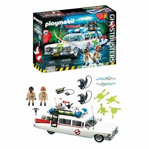 Promo 𧨠Playmobil 9220 Ghostbusters Ecto-1 Vehicle With Figures π 1 Playmobil 9220 Ghostbusters Ecto-1 Vehicle With Figures