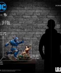 Wonder Woman Vs Darkseid Diorama 1/6 – DC Comics By Ivan Reis Iron Studios