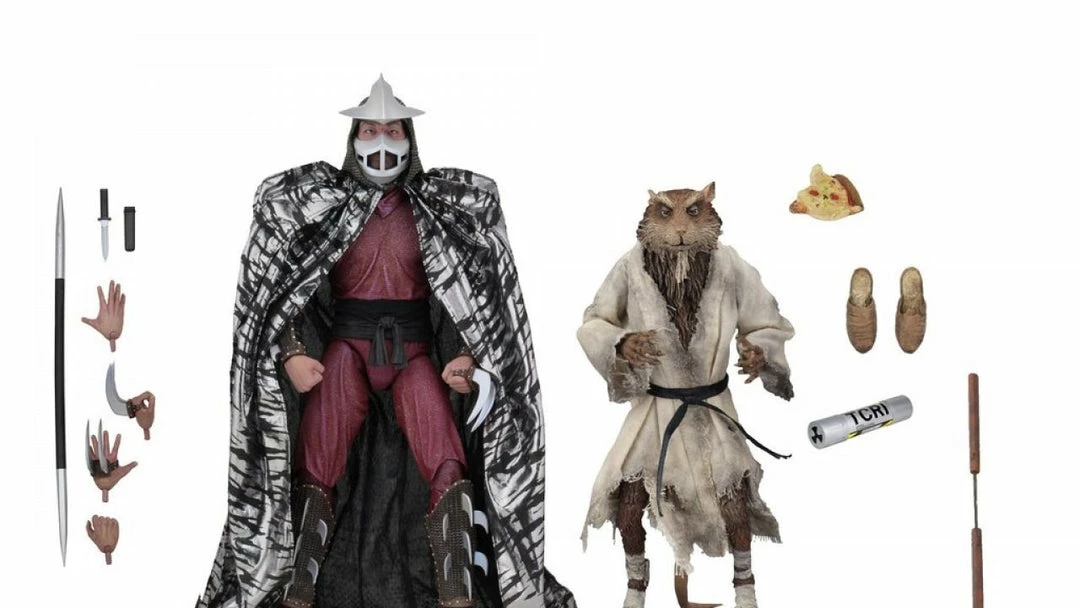 Deals π Teenage Mutant Ninja Turtles 1990 Movie β Splinter & Shredder By NECA Toys β 1 Teenage Mutant Ninja Turtles 1990 Movie β Splinter & Shredder By NECA Toys
