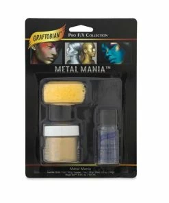 Blick Art Graftobian Metal Mania Cosmetic Powdered Metal Kits BLICK Full Catalog