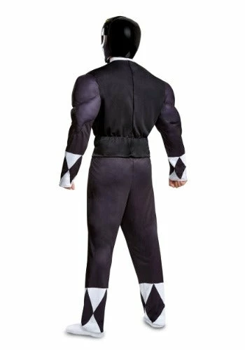 Buy π Fun.com Power Rangers Black Adult Muscle Ranger Costume π 2 Fun.com Power Rangers Black Adult Muscle Ranger Costume