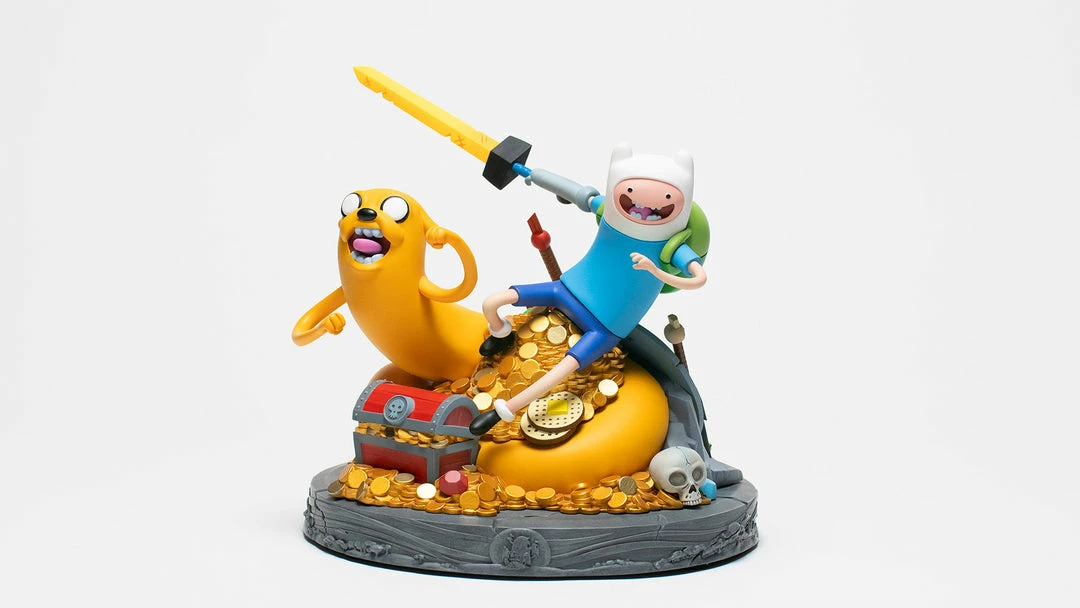 Brand new π MONDO COLLECTIBLES Adventure Time Jake And Finn Polystone Statue By Mondo π 3 MONDO COLLECTIBLES Adventure Time Jake And Finn Polystone Statue By Mondo