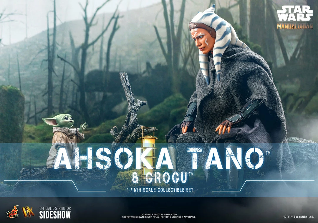 Deals ⭐ Hot Toys Sixth Scale Collectible Figures Ahsoka Tano And Grogu Sixth Scale Figure Set ⌛ 2 Hot Toys Sixth Scale Collectible Figures Ahsoka Tano And Grogu Sixth Scale Figure Set