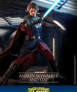 Hot Toys Anakin Skywalker And STAP Sixth Scale Figure Set