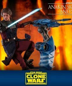 Hot Toys Anakin Skywalker And STAP Sixth Scale Figure Set