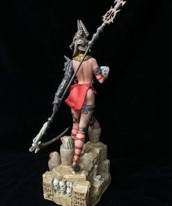 Hot Pop Cultures Store Premium Collection Anubis Statue By Yamato USA 1:6 Scale Fantasy Figure Collection - Vol. 1