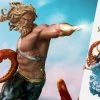 Aquaman Deluxe 1:10 Scale Statue By Iron Studios Art Scale 1:10 - DC Comics SIDESHOW COLLECTIBLES