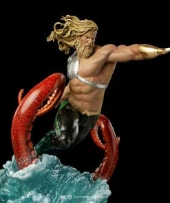 Aquaman Deluxe 1:10 Scale Statue By Iron Studios Art Scale 1:10 - DC Comics SIDESHOW COLLECTIBLES