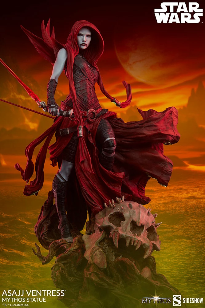 Budget 🎉 Sideshow Collectibles Asajj Ventress™ Mythos Statue 🤩 9 Sideshow Collectibles Asajj Ventress™ Mythos Statue