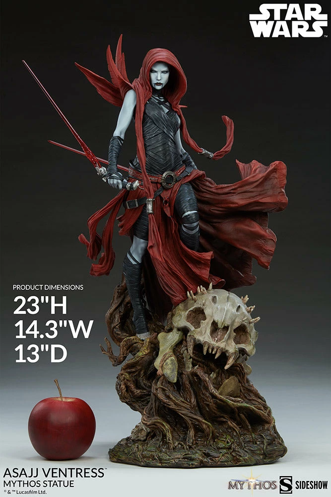 Budget 🎉 Sideshow Collectibles Asajj Ventress™ Mythos Statue 🤩 15 Sideshow Collectibles Asajj Ventress™ Mythos Statue