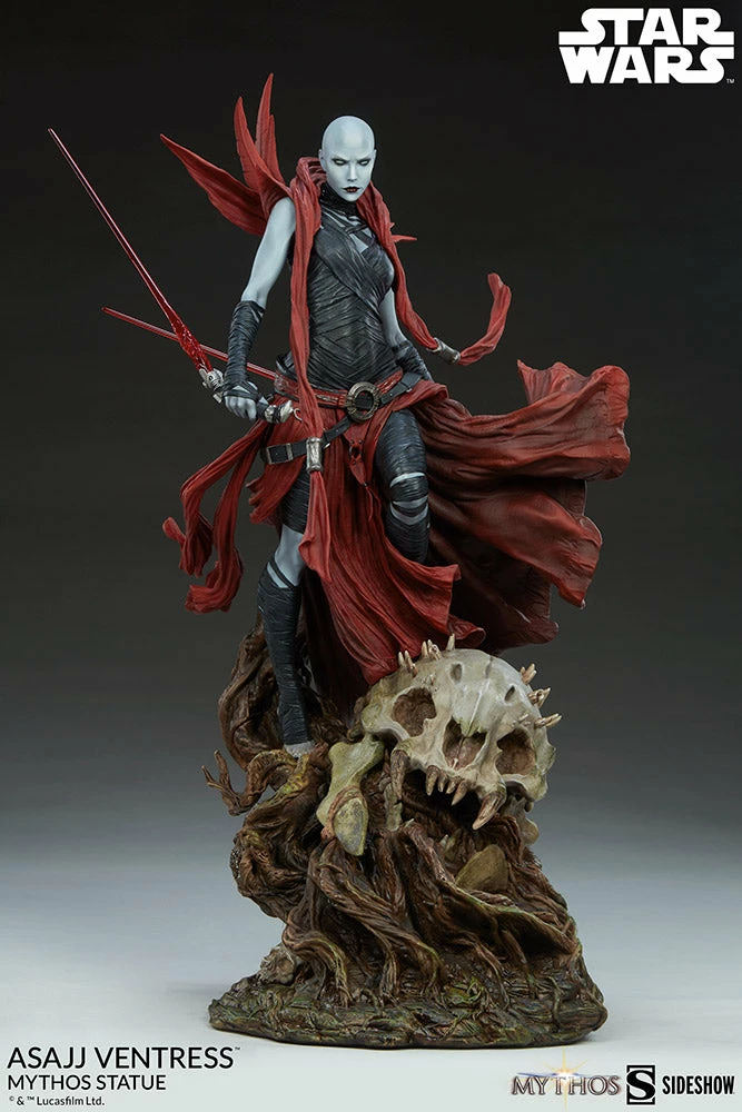 Budget 🎉 Sideshow Collectibles Asajj Ventress™ Mythos Statue 🤩 10 Sideshow Collectibles Asajj Ventress™ Mythos Statue