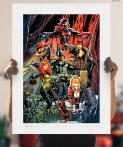 Batman: Detective Comics #1000 Art Print By Jay Anacleto Sideshow Collectibles Art Work Murals & Prints