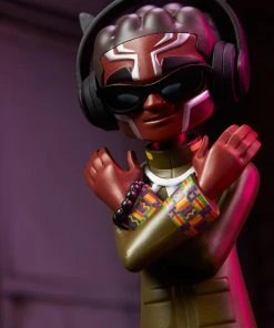 Black Panther Designer Collectible Toy By Unruly Industries™ By KaNO SIDESHOW COLLECTIBLES