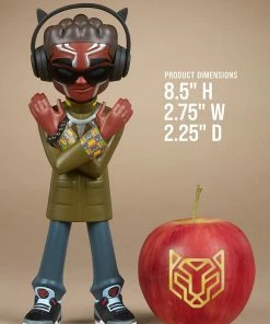 Black Panther Designer Collectible Toy By Unruly Industries™ By KaNO SIDESHOW COLLECTIBLES