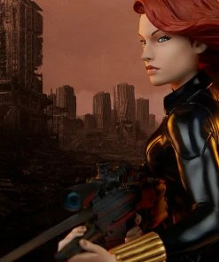 Black Widow Statue By Sideshow Collectibles Avengers Assemble