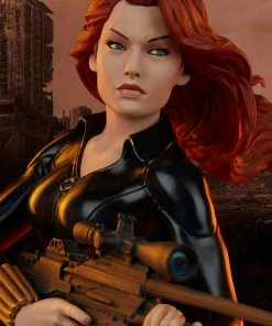 Black Widow Statue By Sideshow Collectibles Avengers Assemble