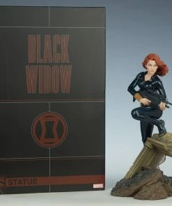 Black Widow Statue By Sideshow Collectibles Avengers Assemble