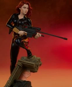 Black Widow Statue By Sideshow Collectibles Avengers Assemble