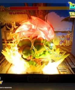 BigBoys Toys Blanka PVC Figure By BigBoysToys Street Fighter T.N.C. PVC Figure With Light And Sound
