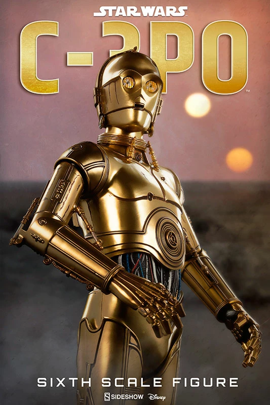 Brand new π C-3PO Sixth Scale Figure By Sideshow Collectibles π 2 C-3PO Sixth Scale Figure By Sideshow Collectibles