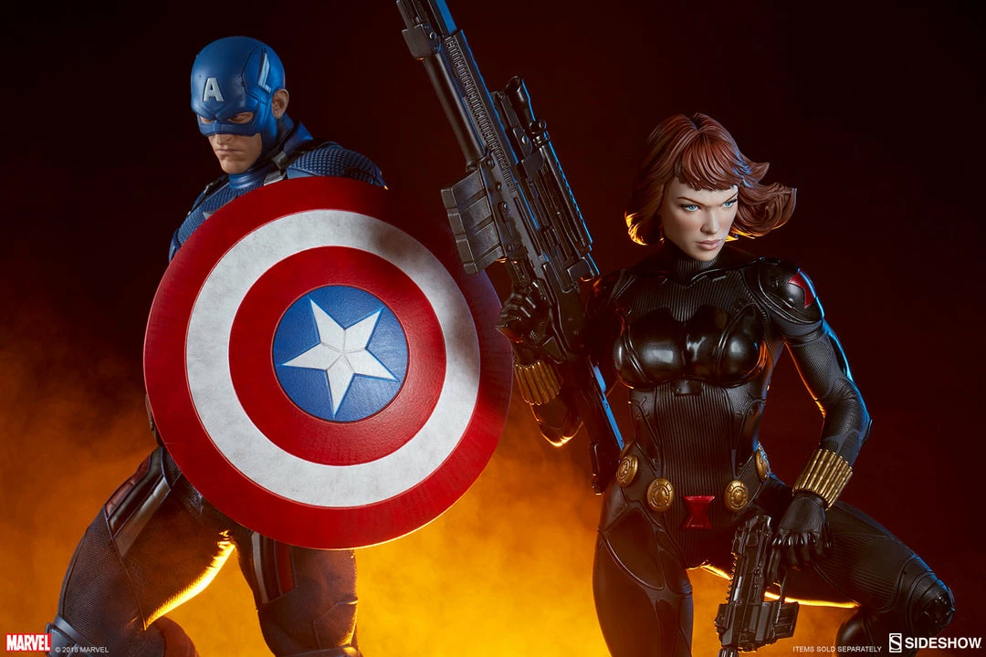 Promo ⭐ Captain America Premium Format™ Figure By Sideshow Collectibles Limited Edition 👍 34 Captain America Premium Format™ Figure By Sideshow Collectibles Limited Edition