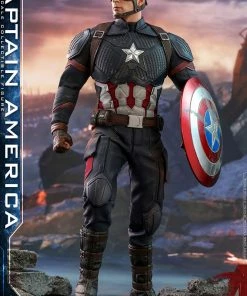 Captain America Sixth Scale Figure By Hot Toys Avengers: Endgame - Movie Masterpiece Series