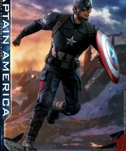 Captain America Sixth Scale Figure By Hot Toys Avengers: Endgame - Movie Masterpiece Series