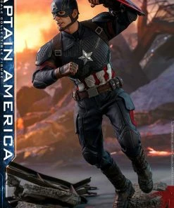 Captain America Sixth Scale Figure By Hot Toys Avengers: Endgame - Movie Masterpiece Series
