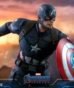 Captain America Sixth Scale Figure By Hot Toys Avengers: Endgame - Movie Masterpiece Series