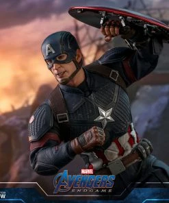 Captain America Sixth Scale Figure By Hot Toys Avengers: Endgame - Movie Masterpiece Series
