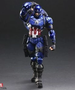 Discount 👍 Captain America Action Figure By Square Enix Marvel Universe Variant BRING ARTS™ 🔥 15 Captain America Action Figure By Square Enix Marvel Universe Variant BRING ARTS™