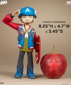 Captain America Designer Collectible Toy By Unruly Industries™ By KaNO