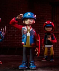 Captain America Designer Collectible Toy By Unruly Industries™ By KaNO