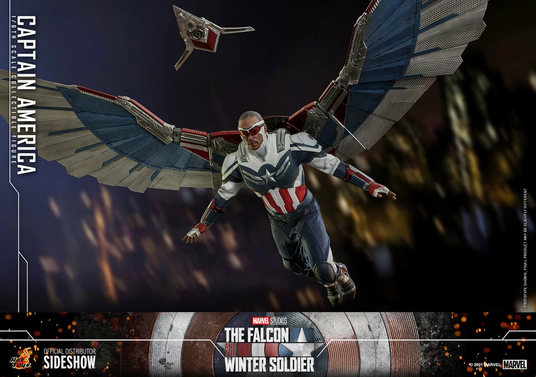Best Sale π Captain America Sixth Scale Figure By Hot Toys Television Masterpiece Series - The Falcon And The Winter Soldier π 6 Captain America Sixth Scale Figure By Hot Toys Television Masterpiece Series - The Falcon And The Winter Soldier