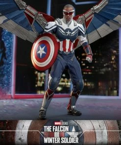 Best Sale π Captain America Sixth Scale Figure By Hot Toys Television Masterpiece Series - The Falcon And The Winter Soldier π 28 Captain America Sixth Scale Figure By Hot Toys Television Masterpiece Series - The Falcon And The Winter Soldier