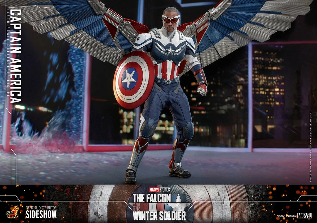 Best Sale π Captain America Sixth Scale Figure By Hot Toys Television Masterpiece Series - The Falcon And The Winter Soldier π 4 Captain America Sixth Scale Figure By Hot Toys Television Masterpiece Series - The Falcon And The Winter Soldier