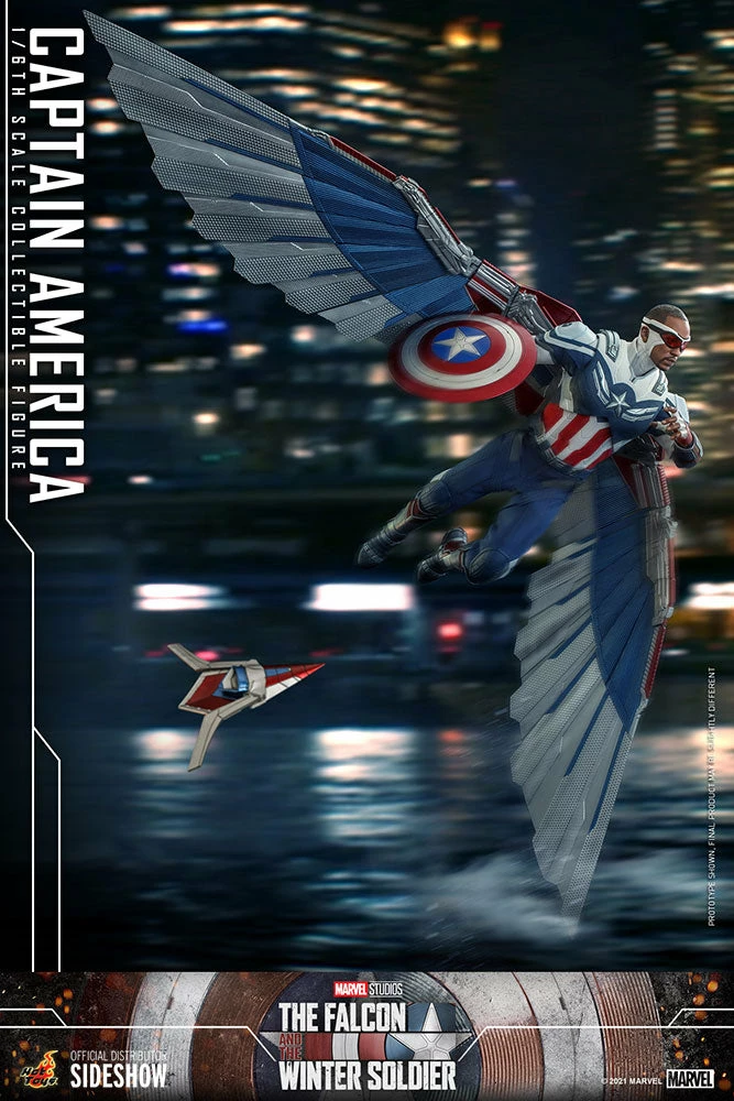 Best Sale π Captain America Sixth Scale Figure By Hot Toys Television Masterpiece Series - The Falcon And The Winter Soldier π 15 Captain America Sixth Scale Figure By Hot Toys Television Masterpiece Series - The Falcon And The Winter Soldier