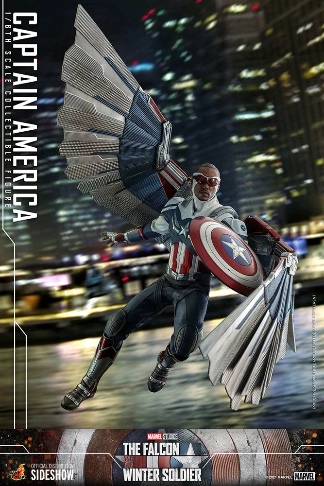 Best Sale π Captain America Sixth Scale Figure By Hot Toys Television Masterpiece Series - The Falcon And The Winter Soldier π 16 Captain America Sixth Scale Figure By Hot Toys Television Masterpiece Series - The Falcon And The Winter Soldier