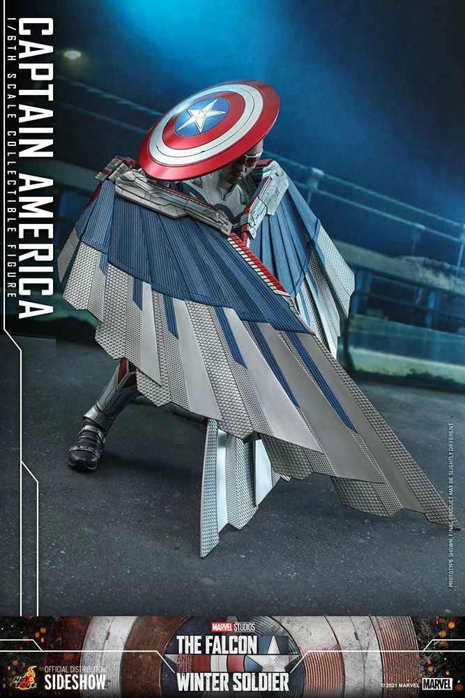 Best Sale π Captain America Sixth Scale Figure By Hot Toys Television Masterpiece Series - The Falcon And The Winter Soldier π 20 Captain America Sixth Scale Figure By Hot Toys Television Masterpiece Series - The Falcon And The Winter Soldier