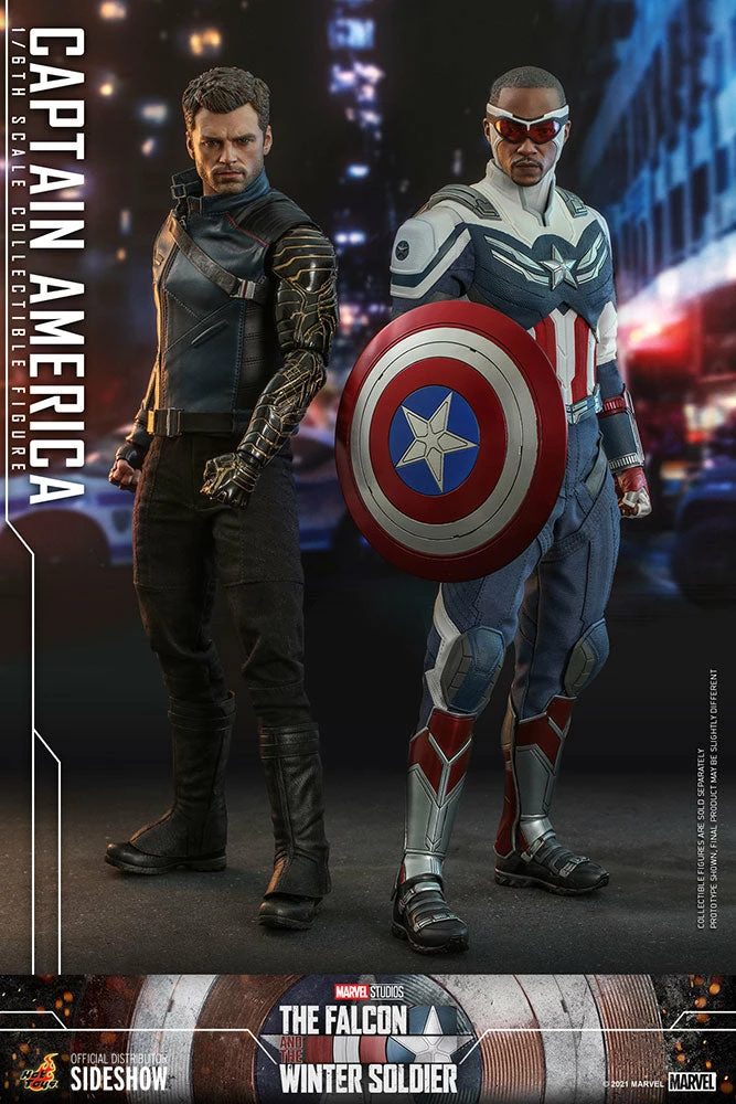 Best Sale π Captain America Sixth Scale Figure By Hot Toys Television Masterpiece Series - The Falcon And The Winter Soldier π 24 Captain America Sixth Scale Figure By Hot Toys Television Masterpiece Series - The Falcon And The Winter Soldier