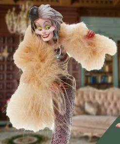 SIDESHOW COLLECTIBLES Cruella Couture De Force Polyresin Figure By Enesco, LLC Disney Showcase