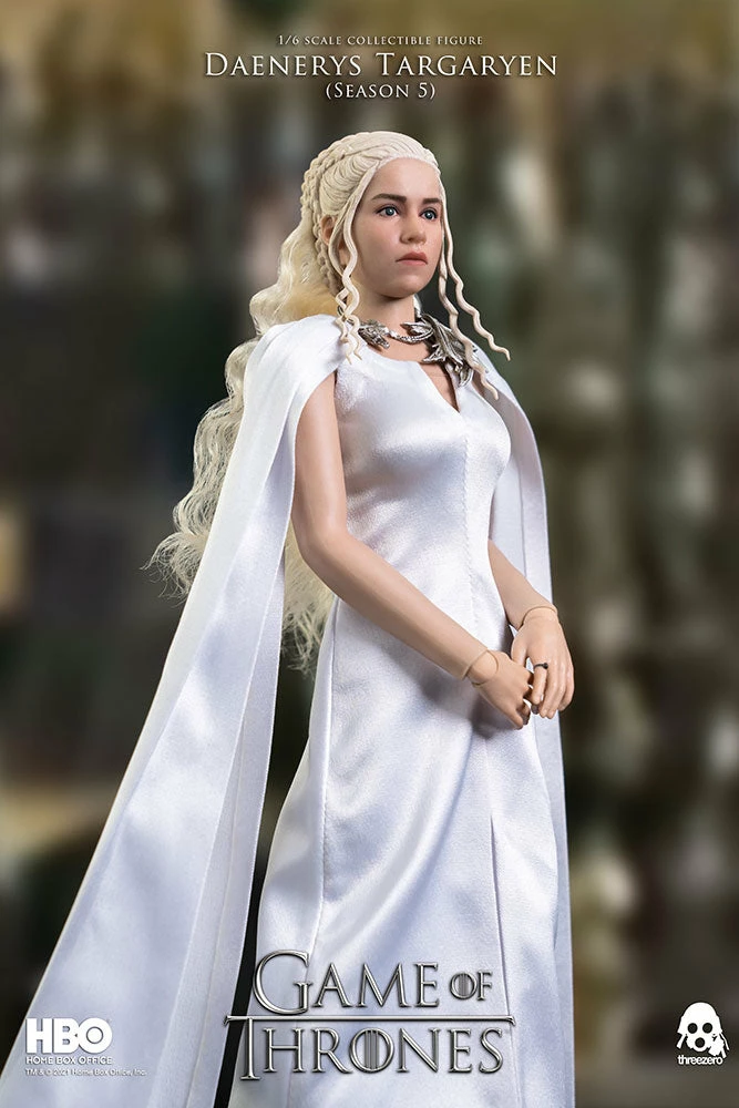Brand new 𧨠Daenerys Targaryen (Season 5) Sixth Scale Figure By Threezero Game Of Thrones π 11 Daenerys Targaryen (Season 5) Sixth Scale Figure By Threezero Game Of Thrones