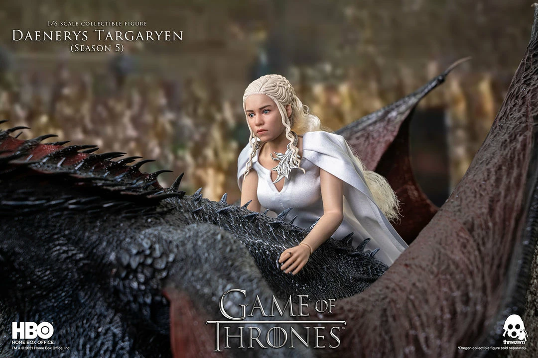 Brand new 𧨠Daenerys Targaryen (Season 5) Sixth Scale Figure By Threezero Game Of Thrones π 2 Daenerys Targaryen (Season 5) Sixth Scale Figure By Threezero Game Of Thrones