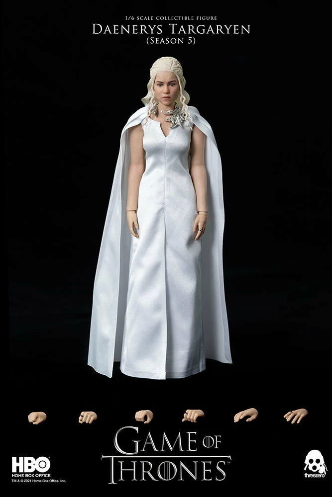 Brand new 𧨠Daenerys Targaryen (Season 5) Sixth Scale Figure By Threezero Game Of Thrones π 5 Daenerys Targaryen (Season 5) Sixth Scale Figure By Threezero Game Of Thrones