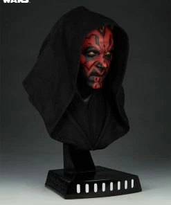 LIFE SIZED STATUES PROPS Darth Maul Life-Size Bust By Sideshow Collectibles
