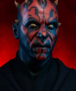 LIFE SIZED STATUES PROPS Darth Maul Life-Size Bust By Sideshow Collectibles
