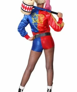 DC Comics Costumes Cosplay, Halloween Costumes Deluxe Harley Quinn Suicide Squad Women's Costume